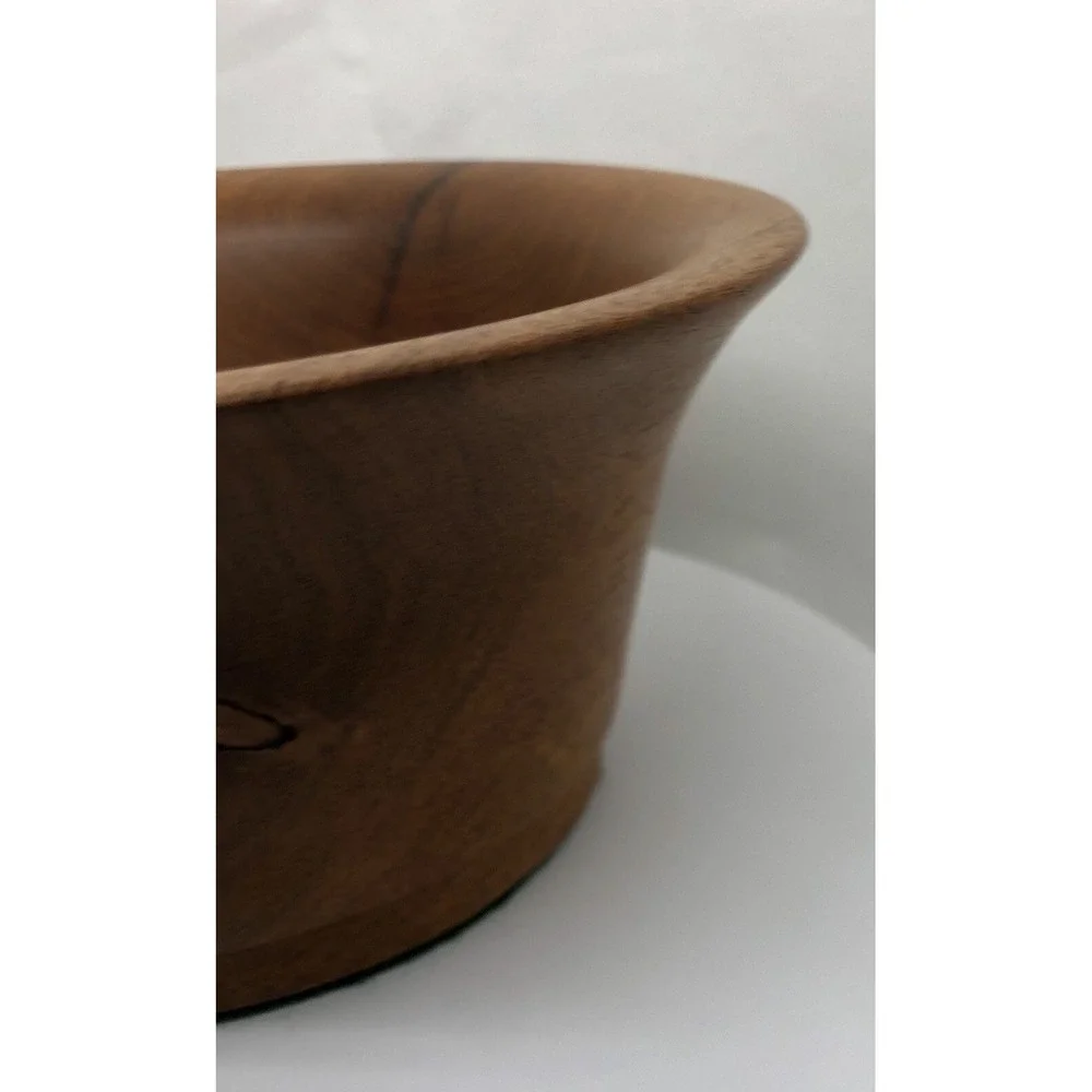 Hand Carved Wood Bowl 3